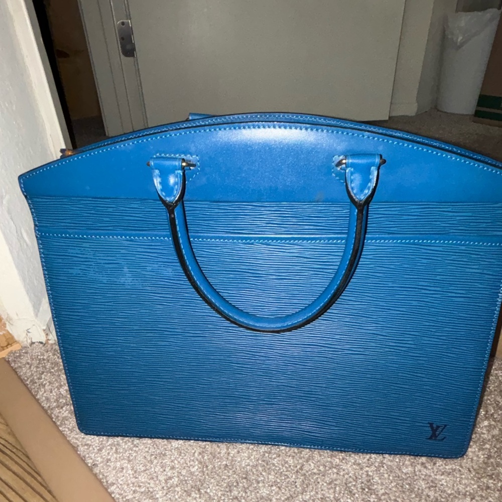 Louis Vuitton Azure Blue Satchel